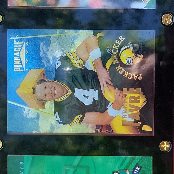 BRETT FAVRE 3 Card Plaque Green Bay Packers - Picture 4 of 5